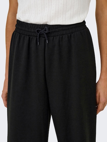 ONLY Loose fit Trousers 'ONLScarlett' in Black