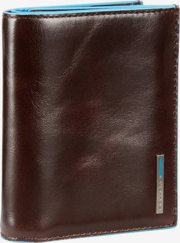 Piquadro Wallet 'Blue Square' in Brown