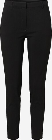 Y.A.S Slim fit Trousers 'EYA' in Black: front