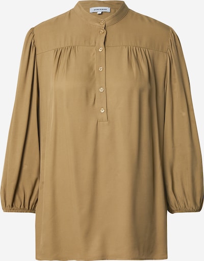 MORE & MORE Bluse in oliv, Produktansicht