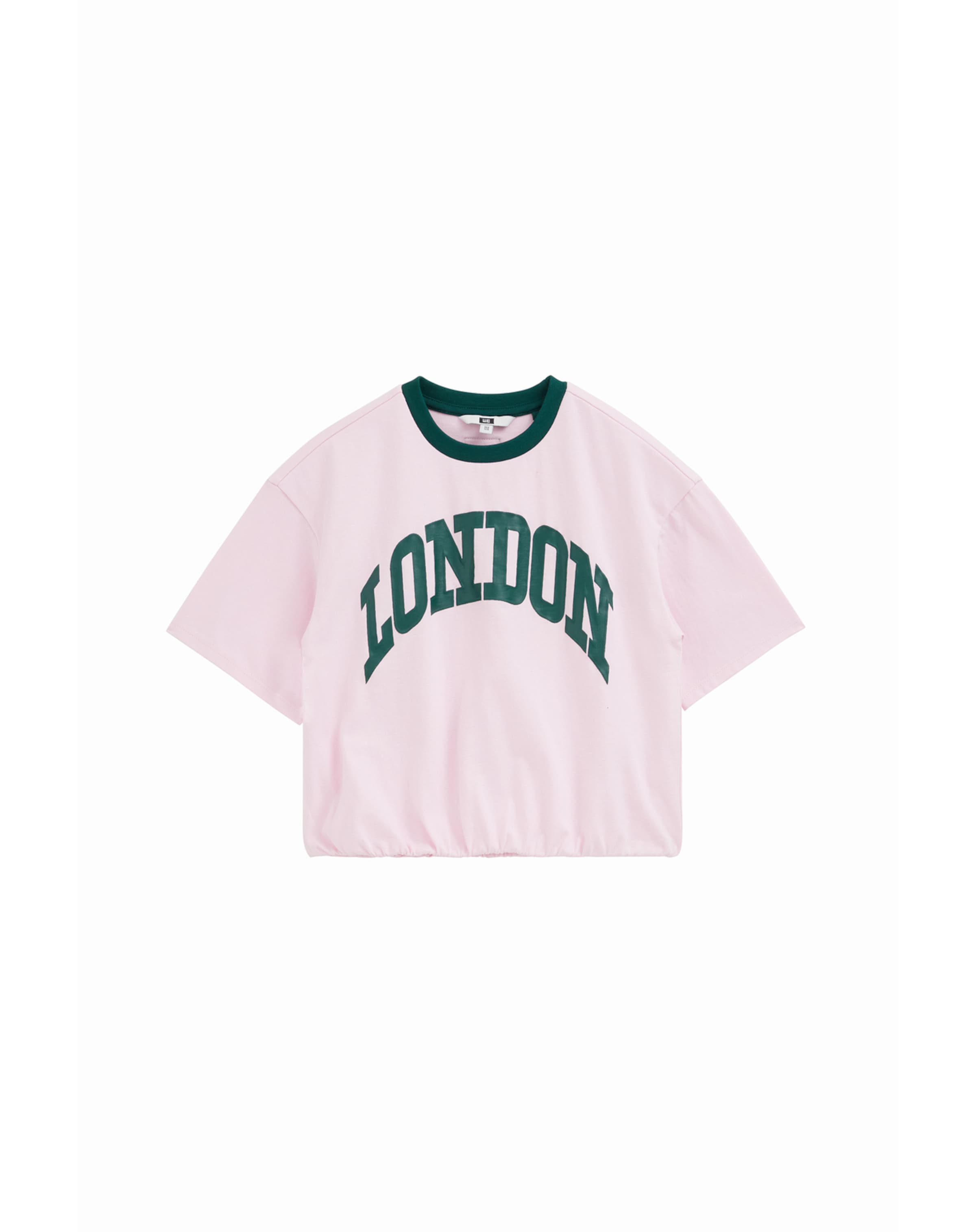 WE Fashion - Camiseta en rosa: frente