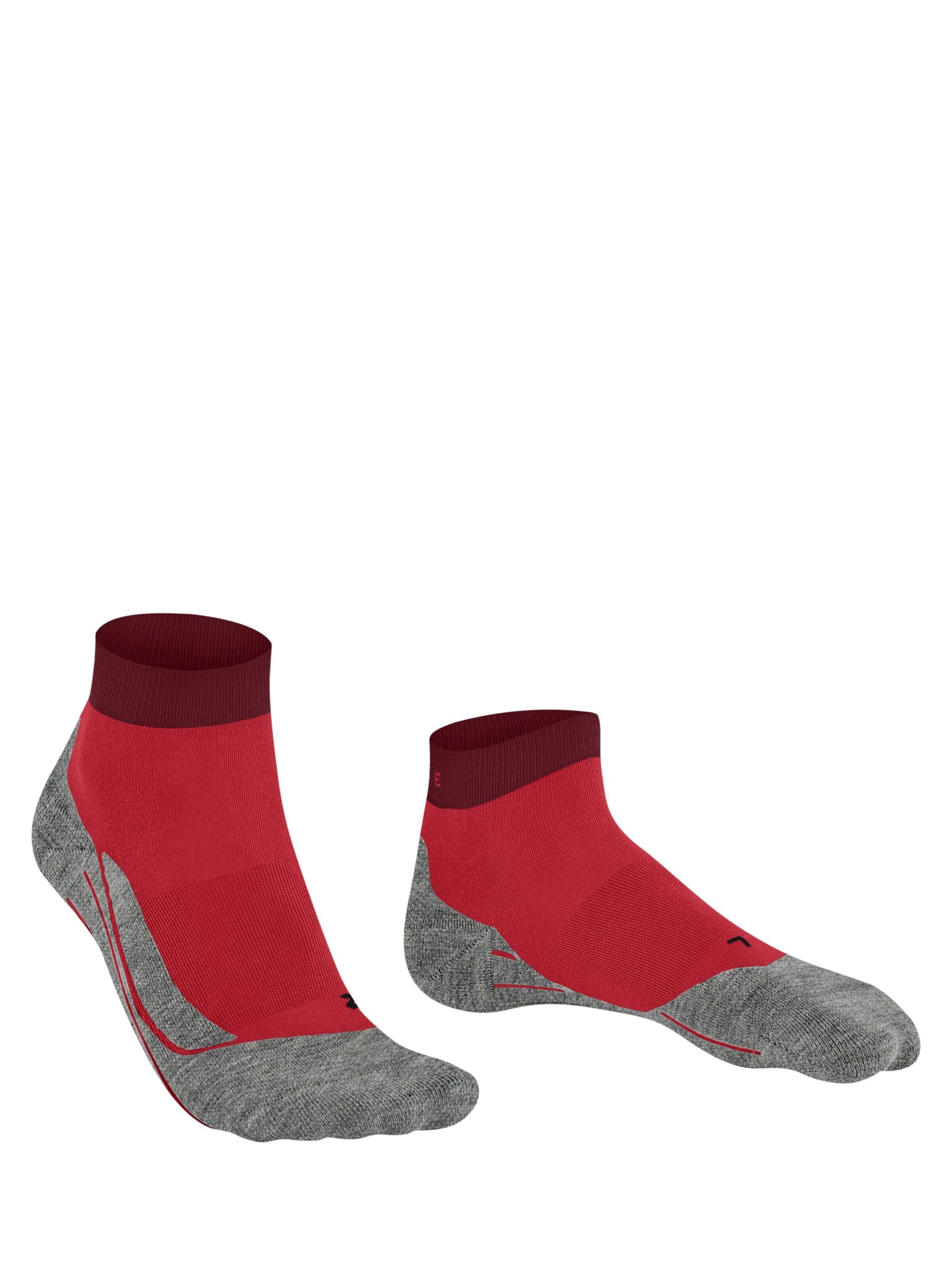 FALKE Athletic Socks 'RU4 Endurance Short' in Red