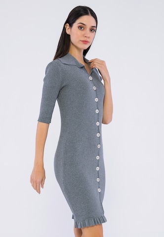 Giorgio di Mare - Vestido de punto 'Francesca' en gris