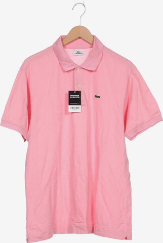 LACOSTE Shirt in XL in Pink: front