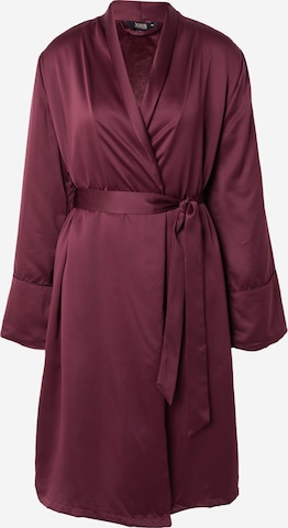 HunkemöllerKućni ogrtač - crvena boja: prednji dio