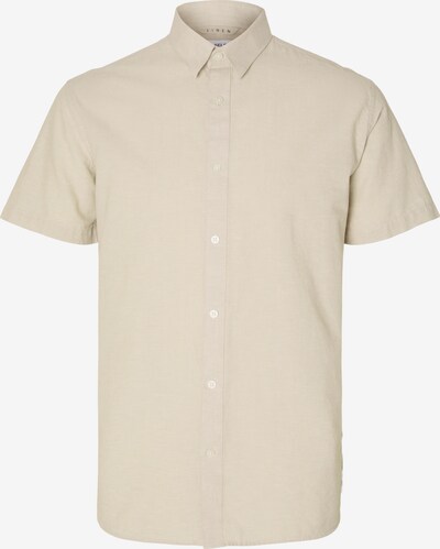 SELECTED HOMME Button Up Shirt in Beige, Item view