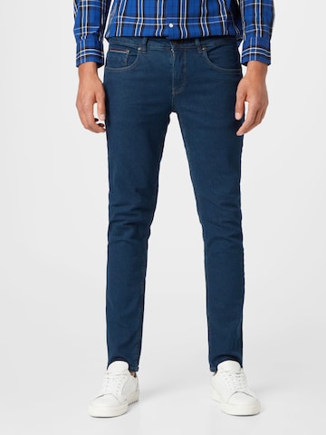 Coupe slim Jean 'Superflex' Jack's en bleu : devant