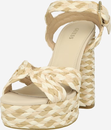 GUESS - Sandalias 'Gabin' en beige: frente