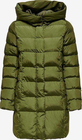 ONLY Зимнее пальто 'ONLLina' в Зеленый: спереди