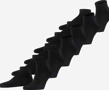 FALKE Socks 'Happy 6-Pack' in Black: front