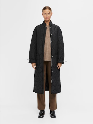 OBJECT Between-Seasons Coat 'Line' in Black