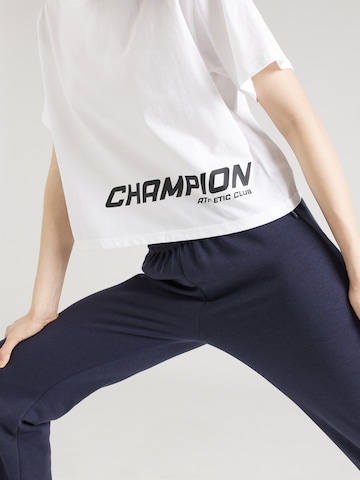 T-shirt fonctionnel Champion Authentic Athletic Apparel en blanc