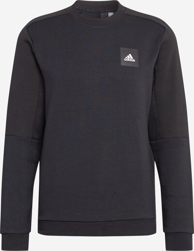 ADIDAS PERFORMANCE Sweat de sport en noir / blanc, Vue avec produit