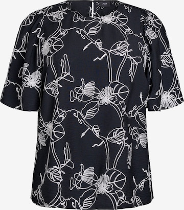 ZizziBluza - crna boja: prednji dio