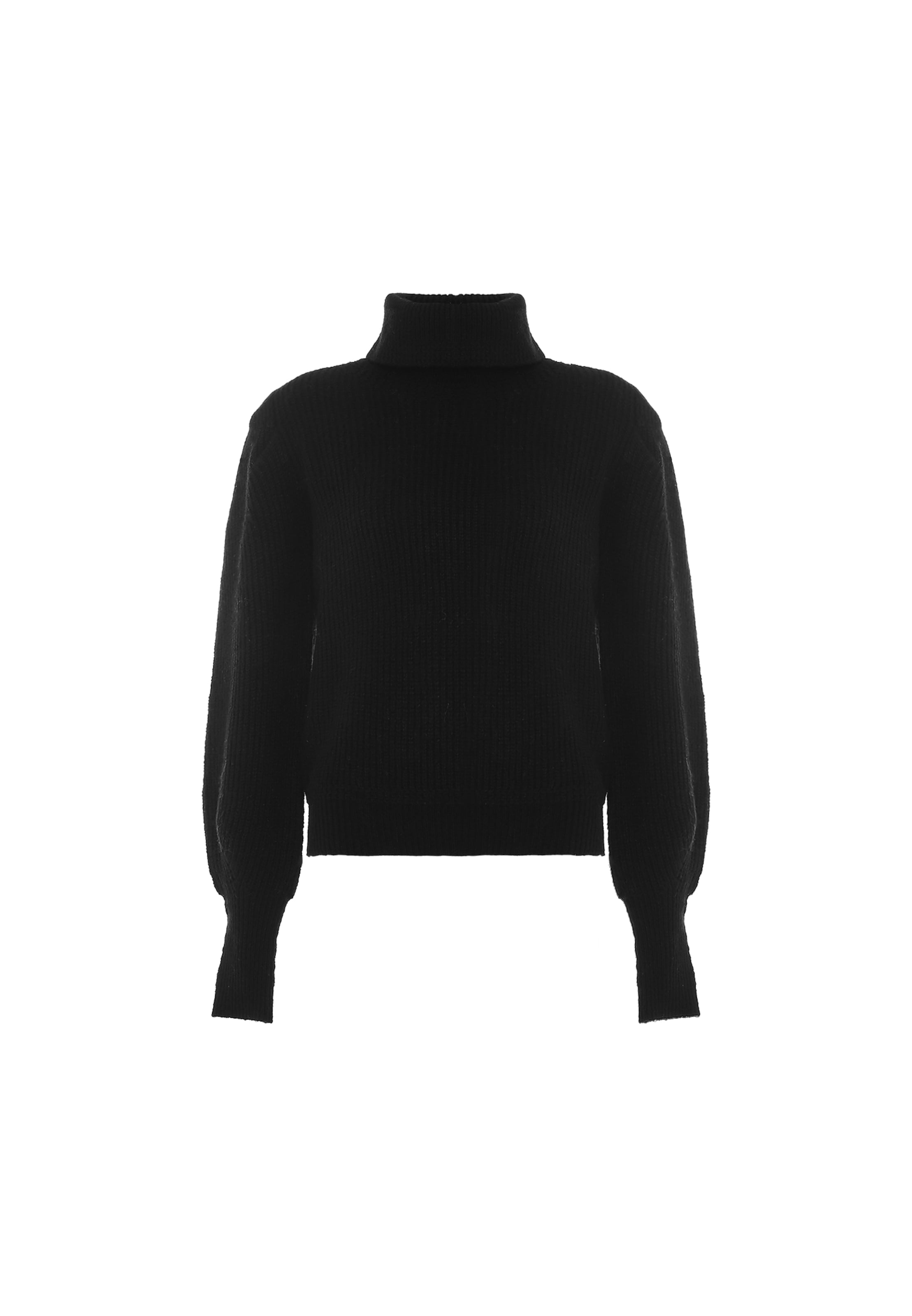 faina Pullover in Schwarz: Vorderseite