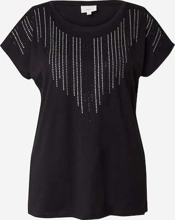 ONLY Carmakoma T-Shirt 'CARLULA' in Schwarz: Vorderseite