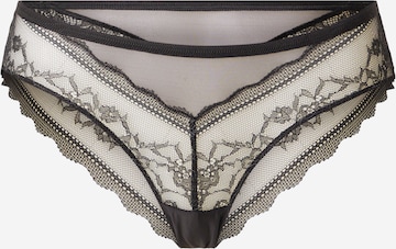 juoda TRIUMPH Moteriškos kelnaitės 'Comfort Allure': priekis