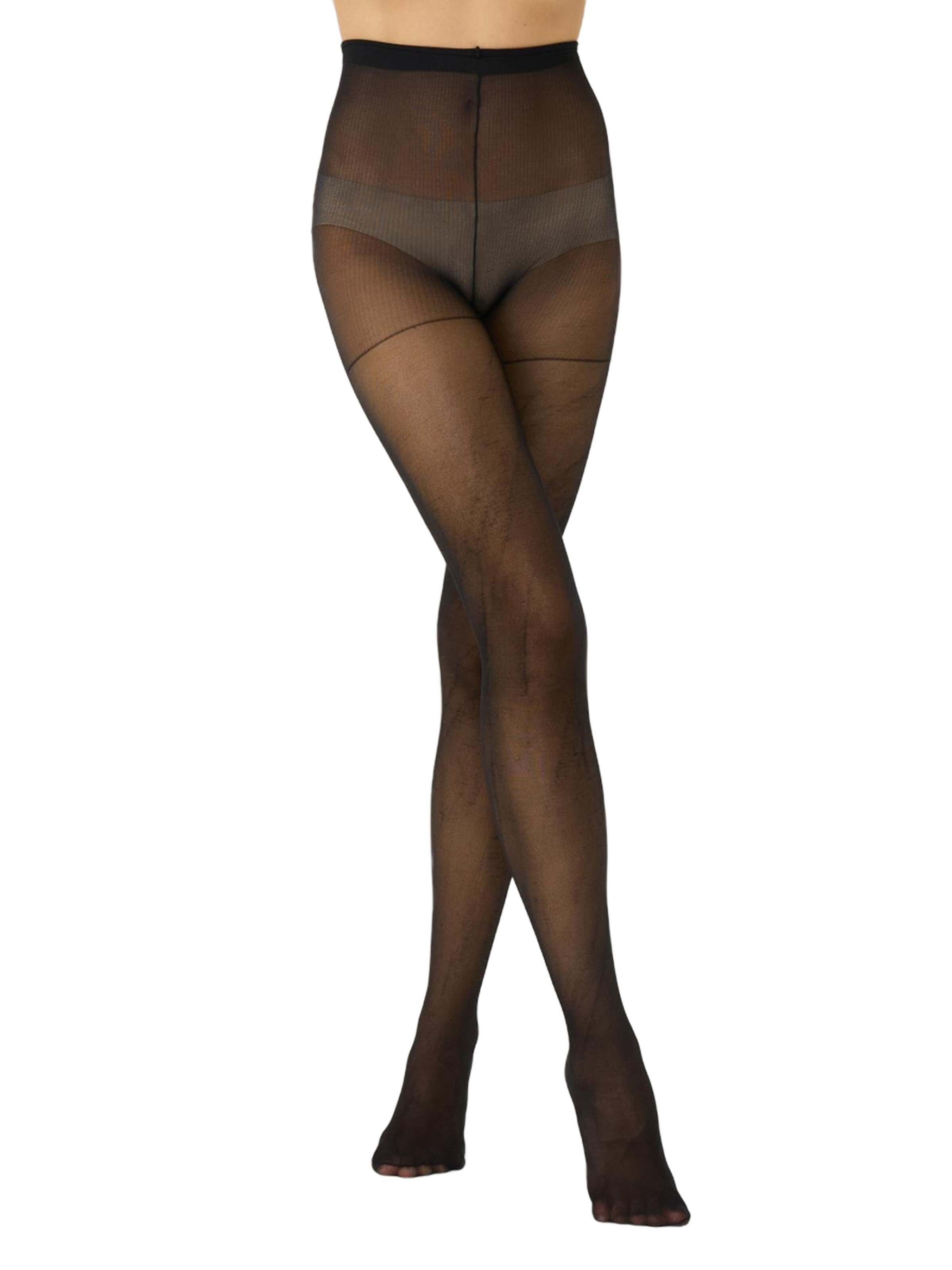 C&City Panty's in Zwart: voorkant