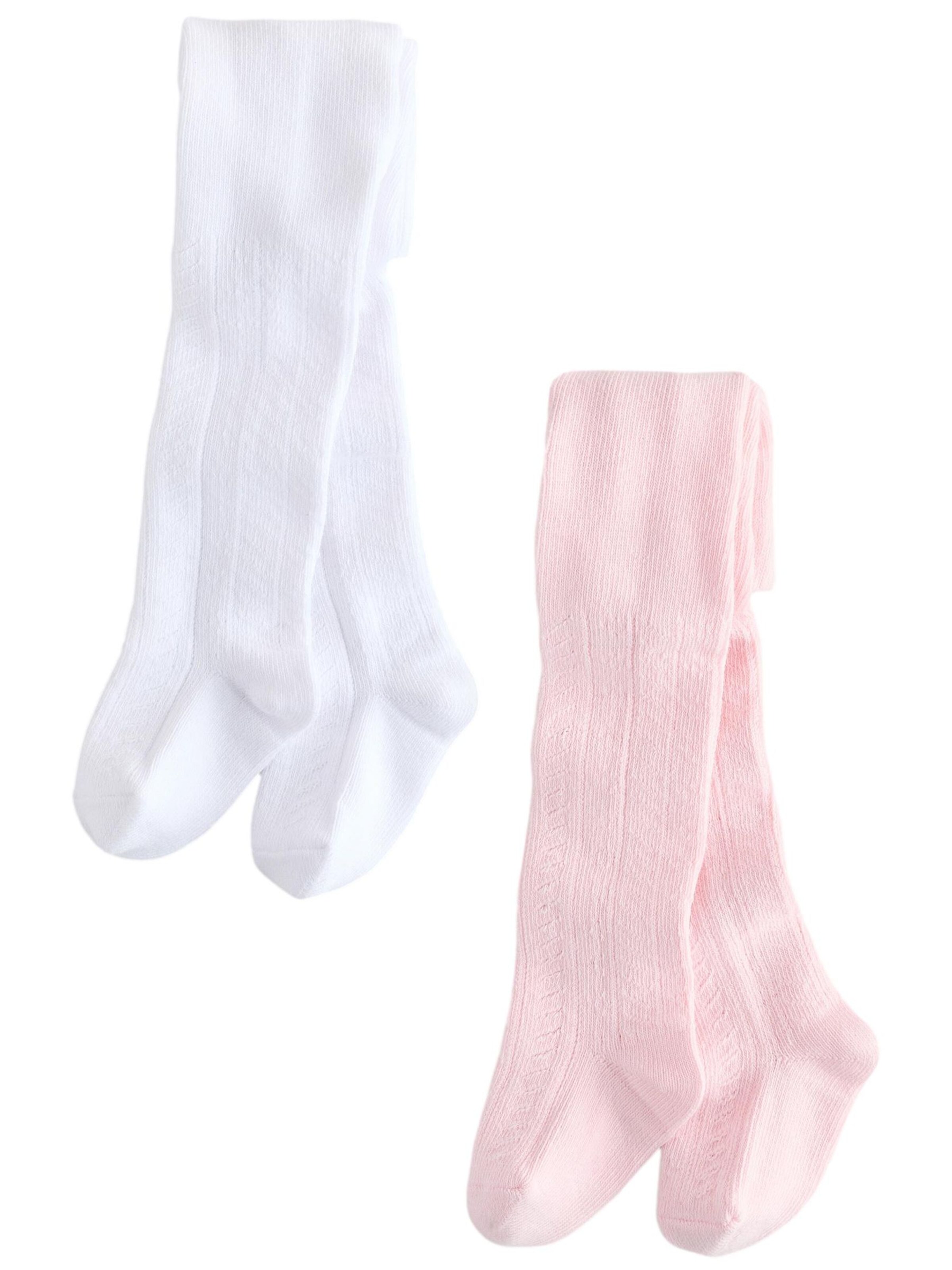 Next Sukkahousut värissä vaaleanpunainen: etupuoli