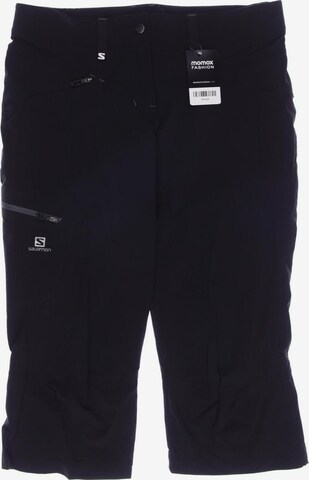 SALOMON Pants in L in Black: front