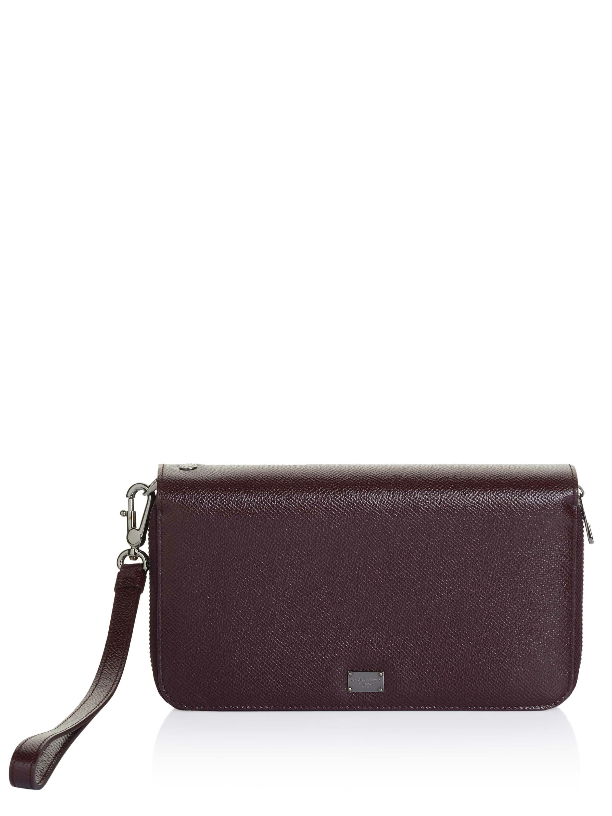 DOLCE & GABBANA Portemonnee in One Size in de kleur Merlot, Productweergave