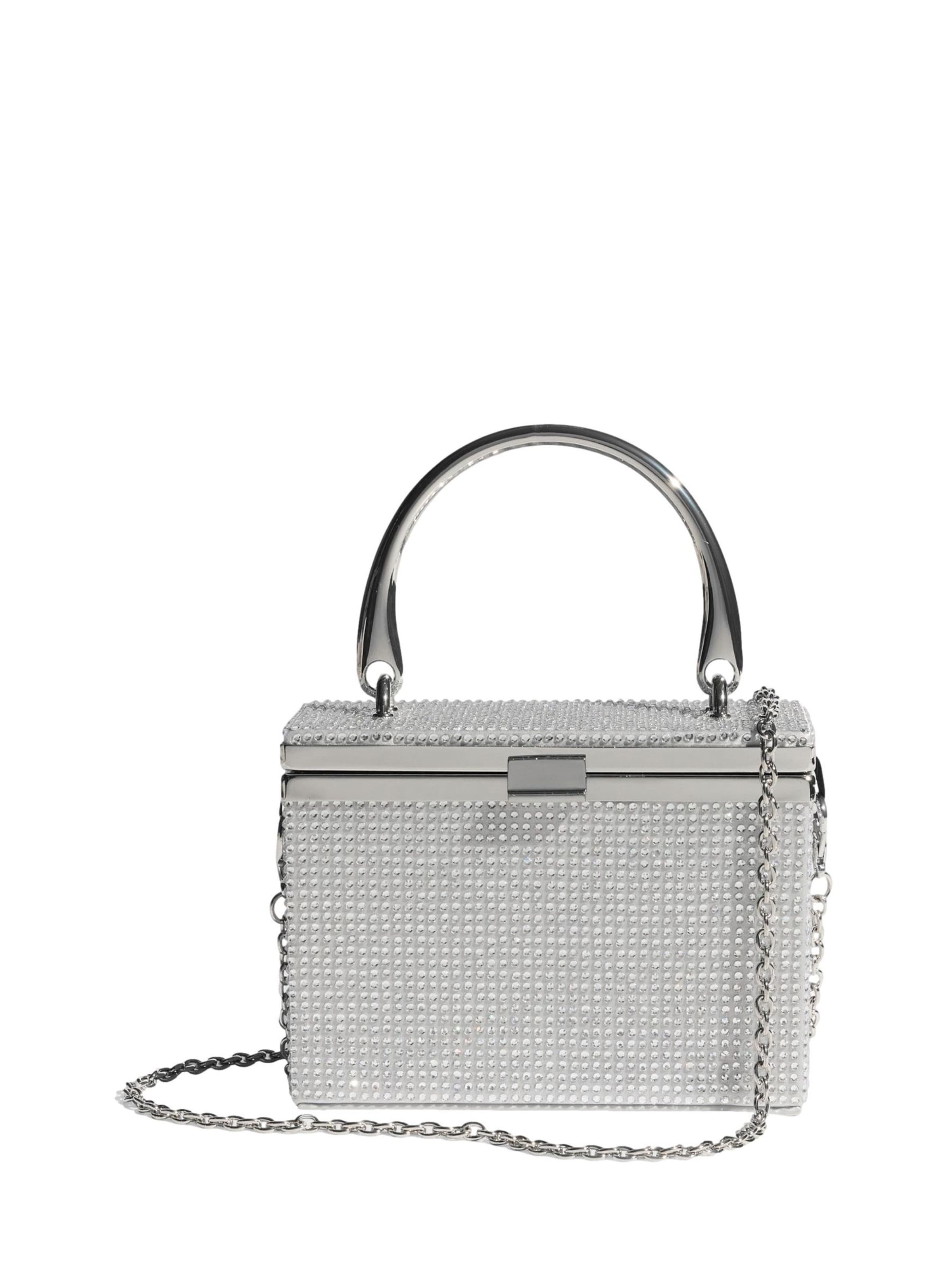 Pochette Lipsy en argent : devant