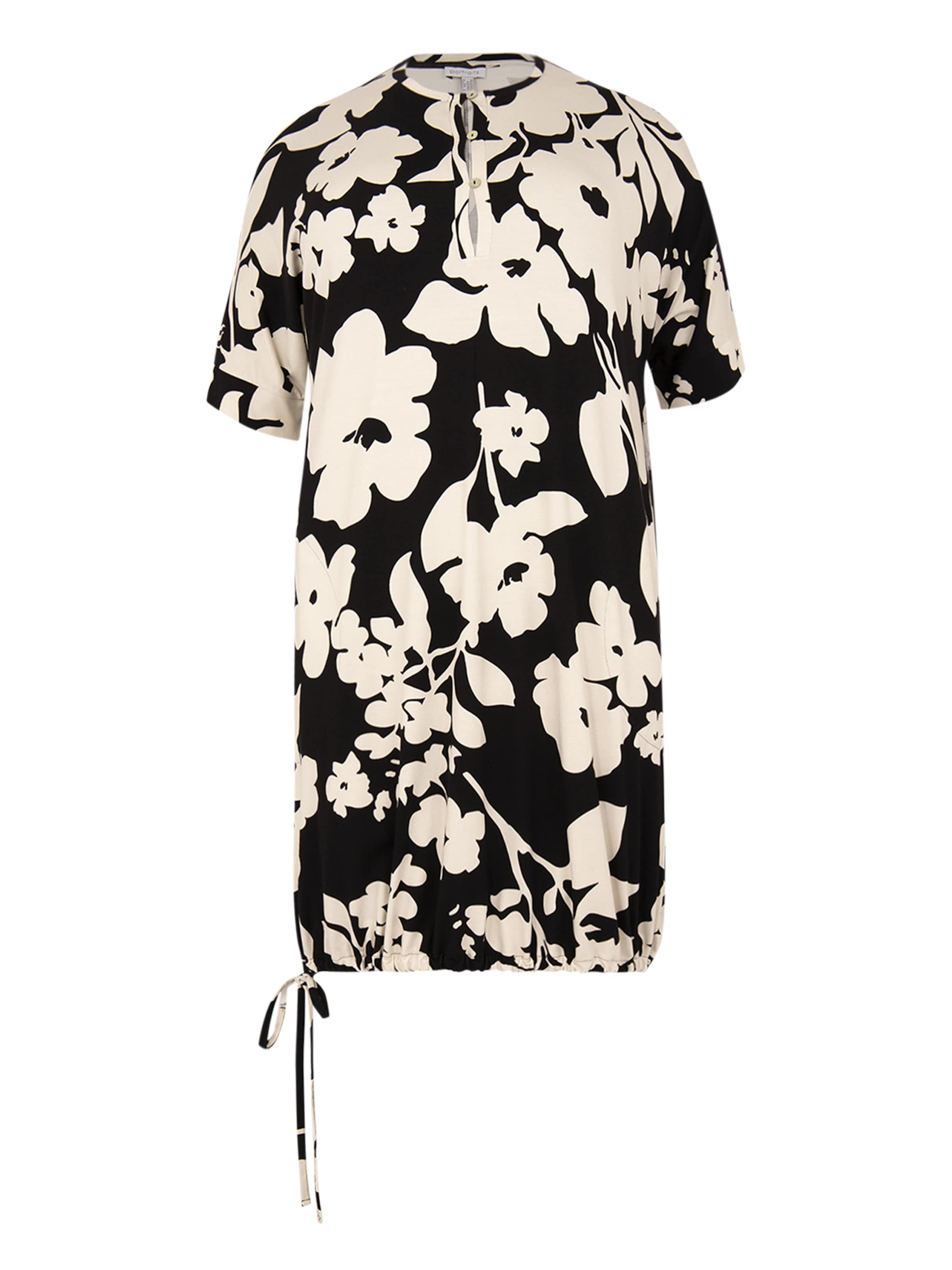 YOEK Tuniek in Zwart: voorkant