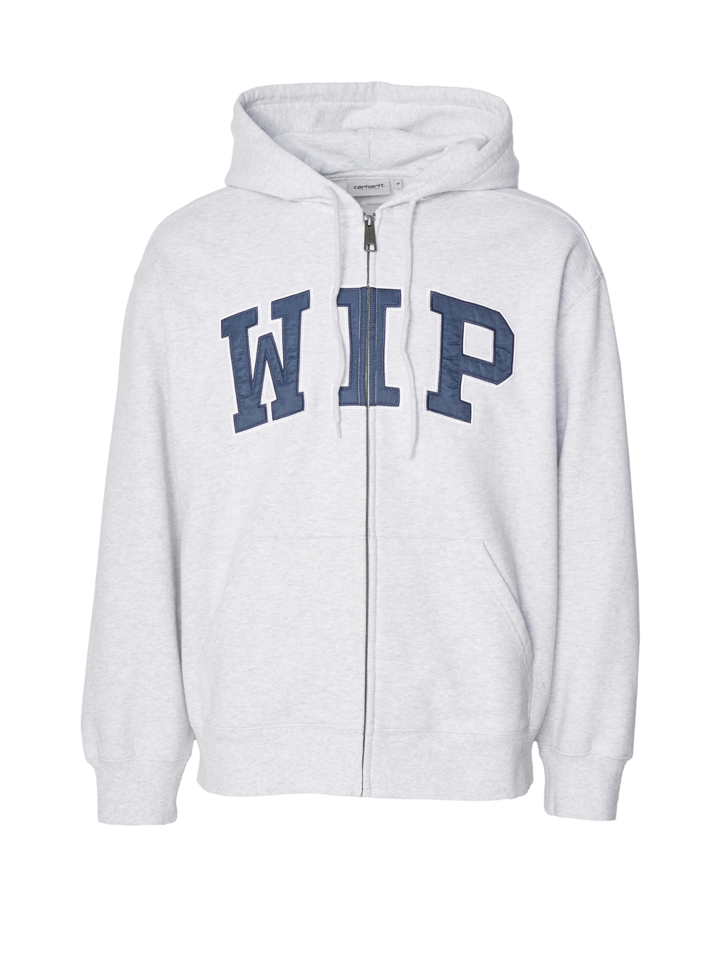 Giacca di felpa di Carhartt WIP in grigio: frontale