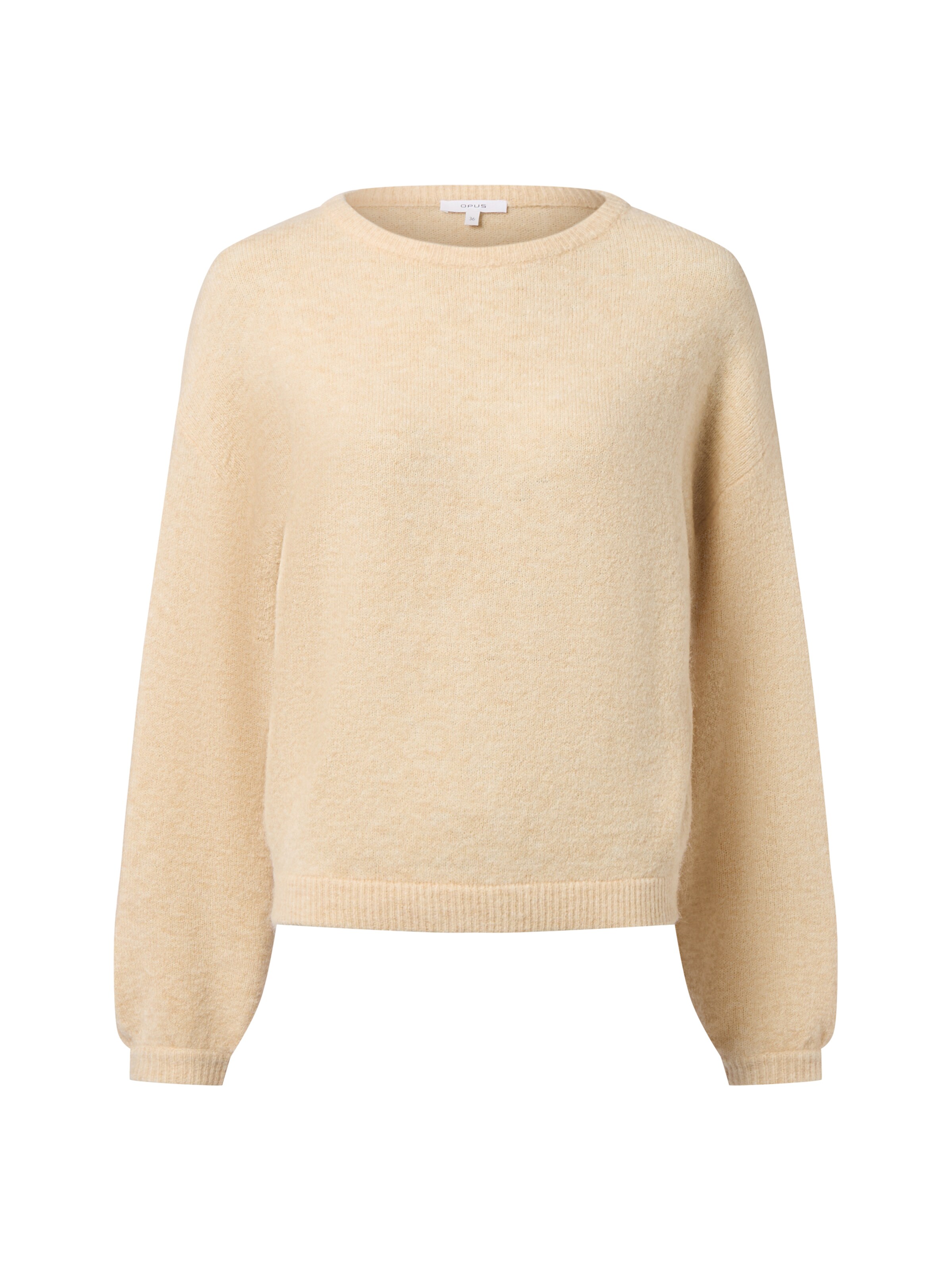 OPUS Pullover ' Pemine ' in Beige: Vorderseite