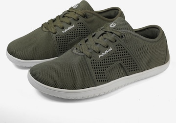 Freiluftkind Athletic Lace-Up Shoes 'Freiluftkind® Hokkaido' in Green: front