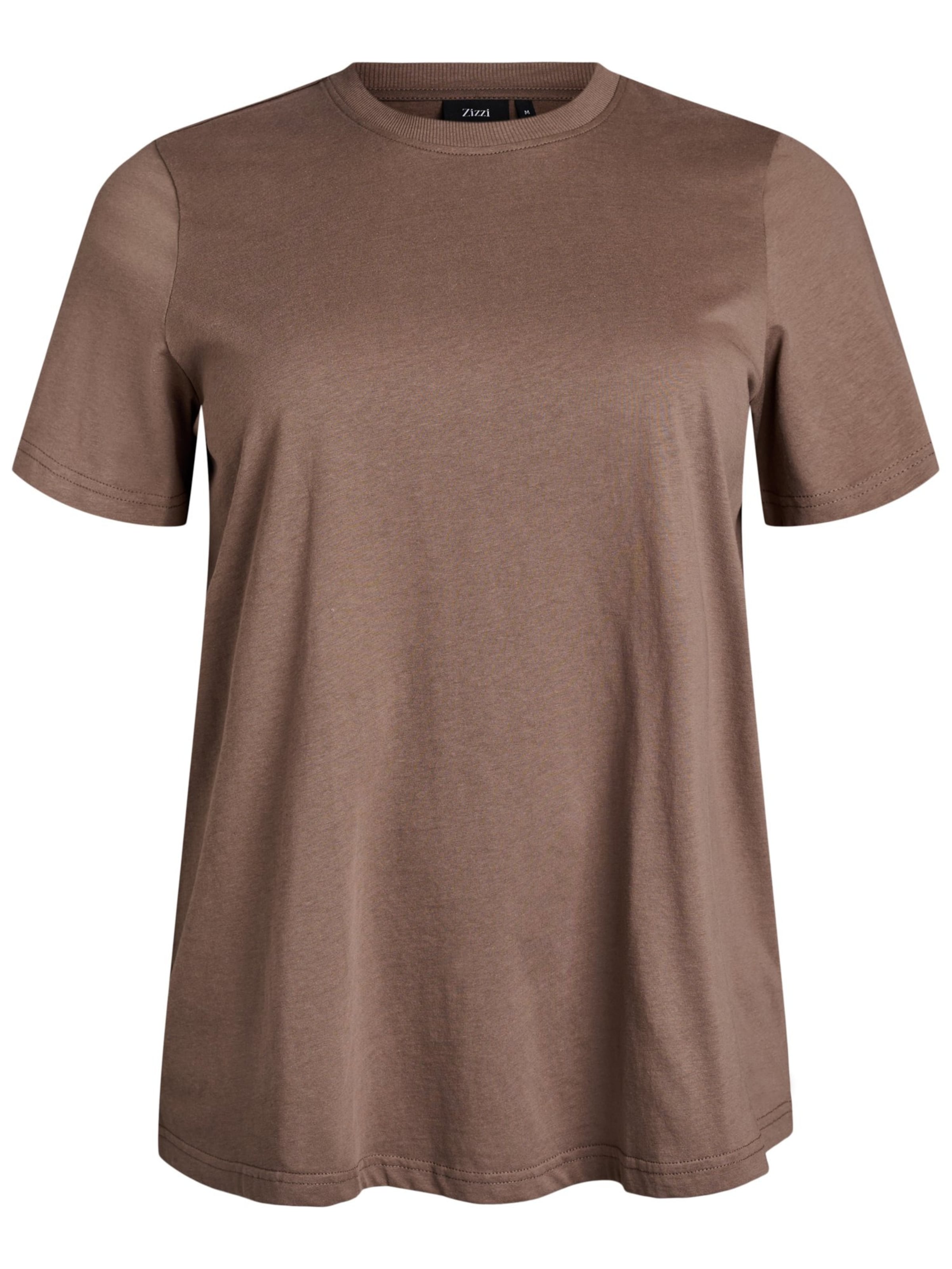 ruda Zizzi Marškinėliai 'Vcharlin': priekis