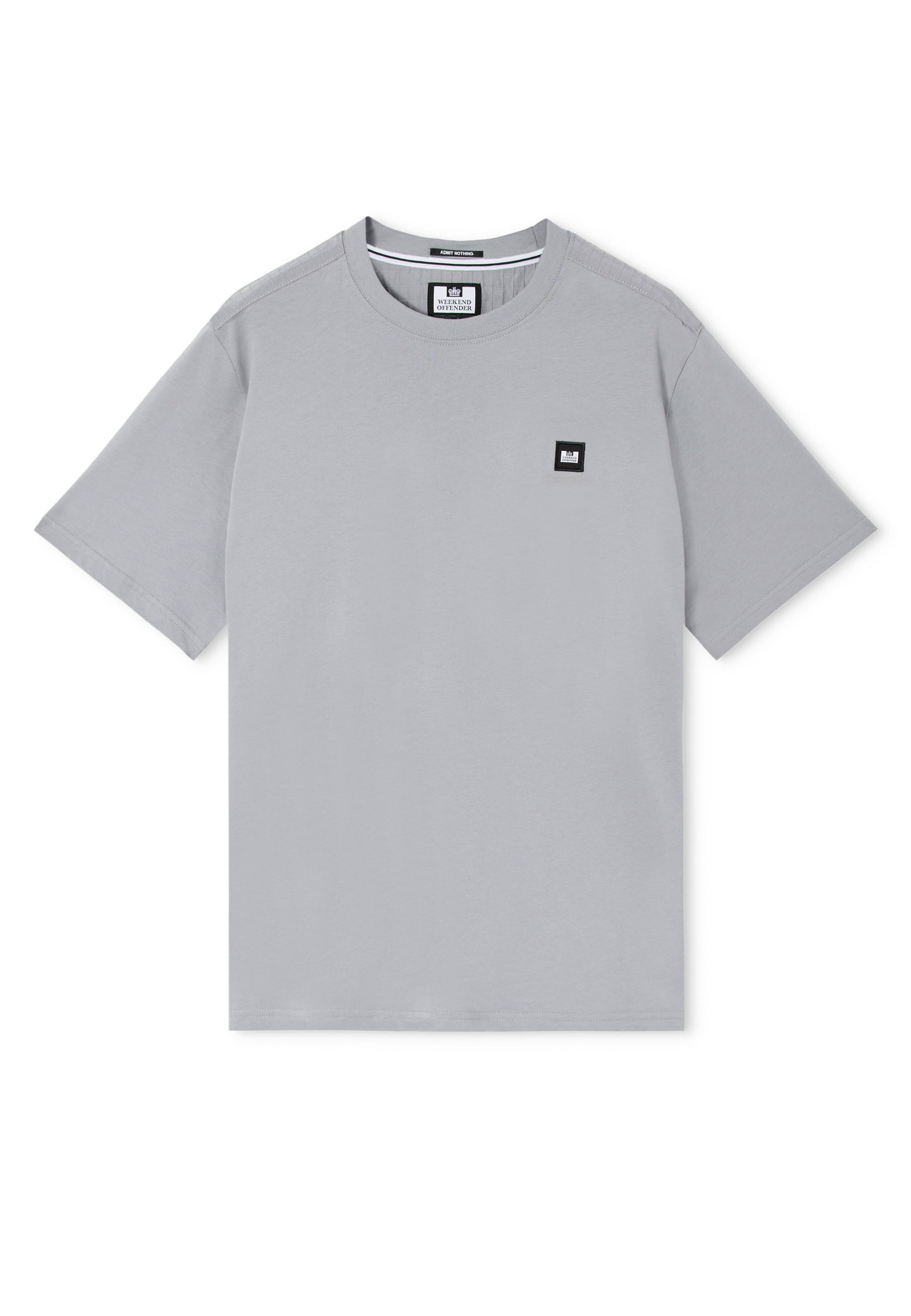 Weekend Offender T-Shirt 'Garcia' in Grau: Vorderseite