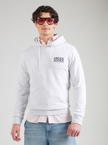 JACK & JONES Bluzka sportowa 'JJGEPLAS' w kolorze biały: przód