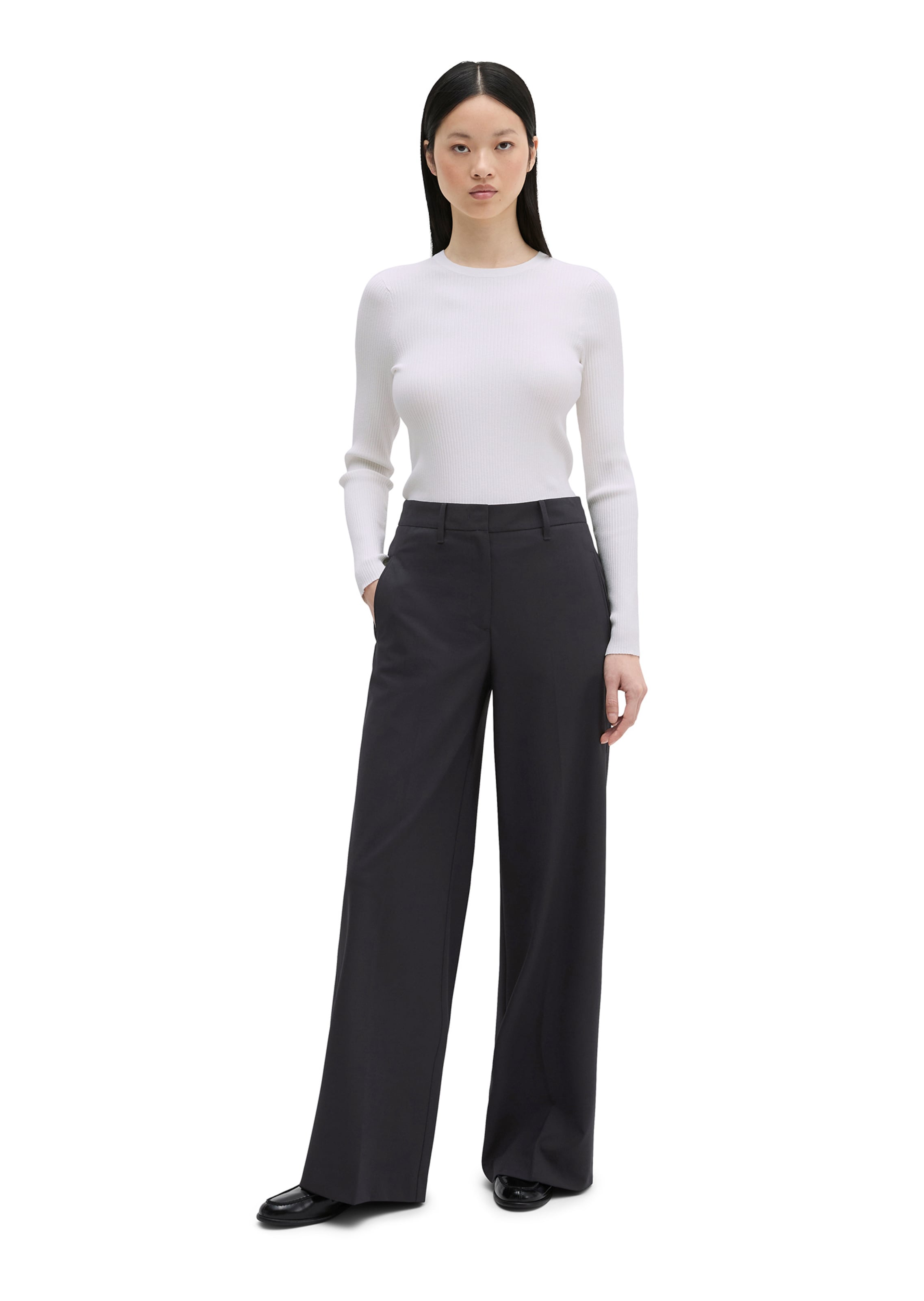 Marc O'Polo Loose fit Trousers in Blue