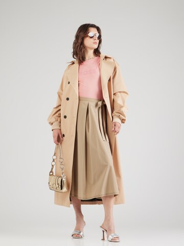 BOSS T-Shirt 'C_Elogo_5' in Pink