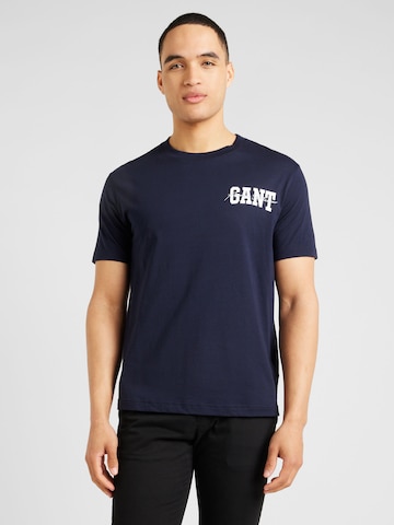 GANT T-shirt i blå: framsida