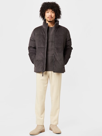 HOLLISTER Zimska jakna | siva barva