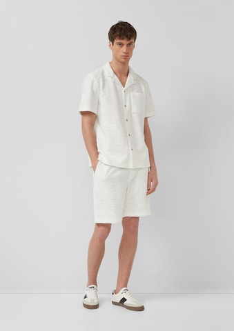 Regular Pantalon ' DETROIT ' s.Oliver en beige : devant