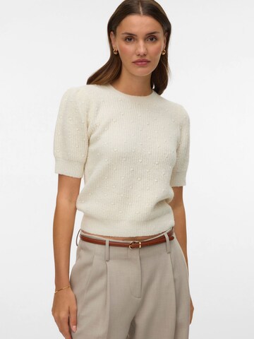 VERO MODA Trui 'VMGenius' in Wit: voorkant