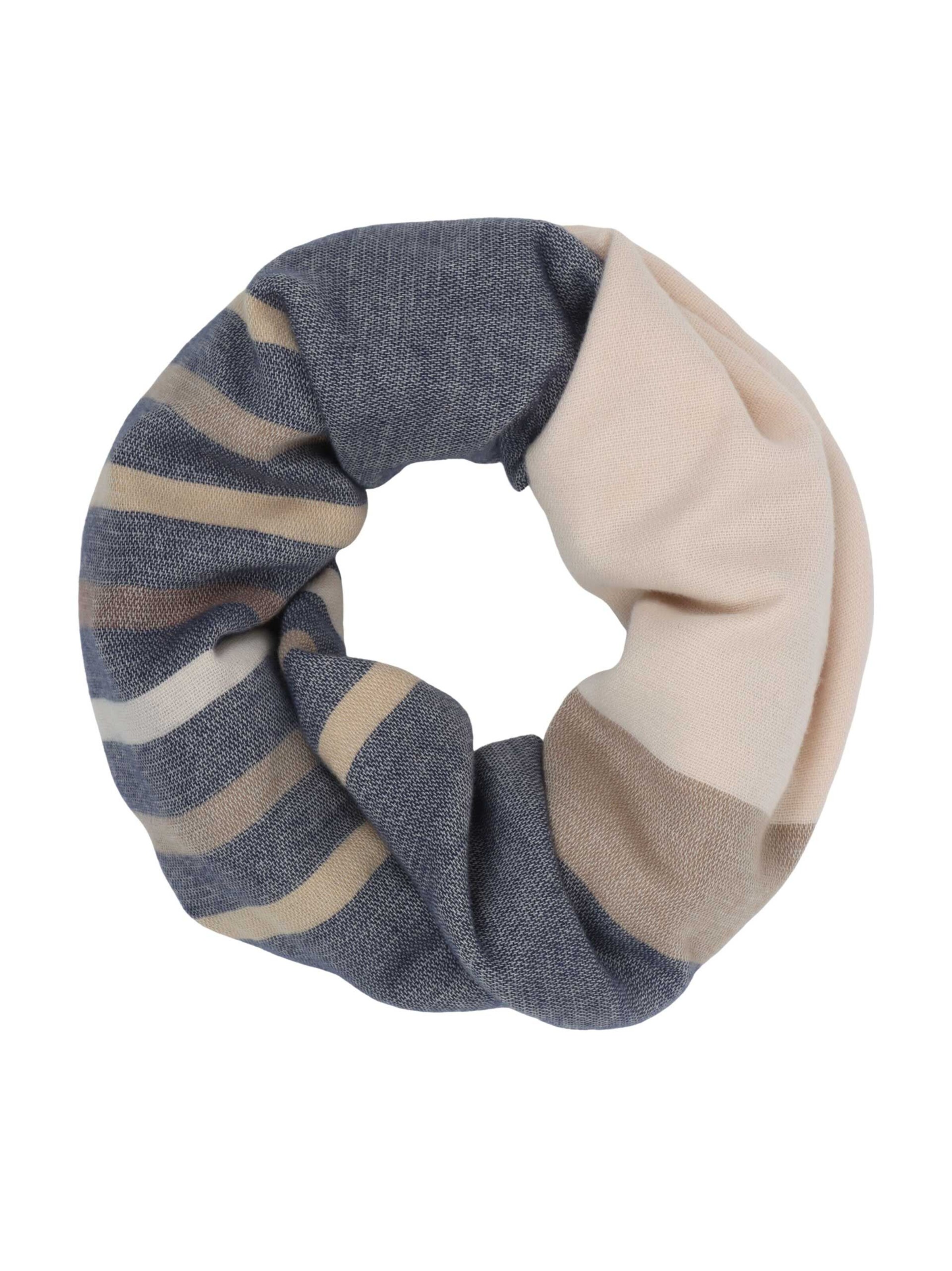 SAMAYA Scarf 'Milton' in Blue: front