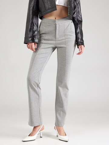GARCIA - Slimfit Pantalón de pinzas en gris: frente