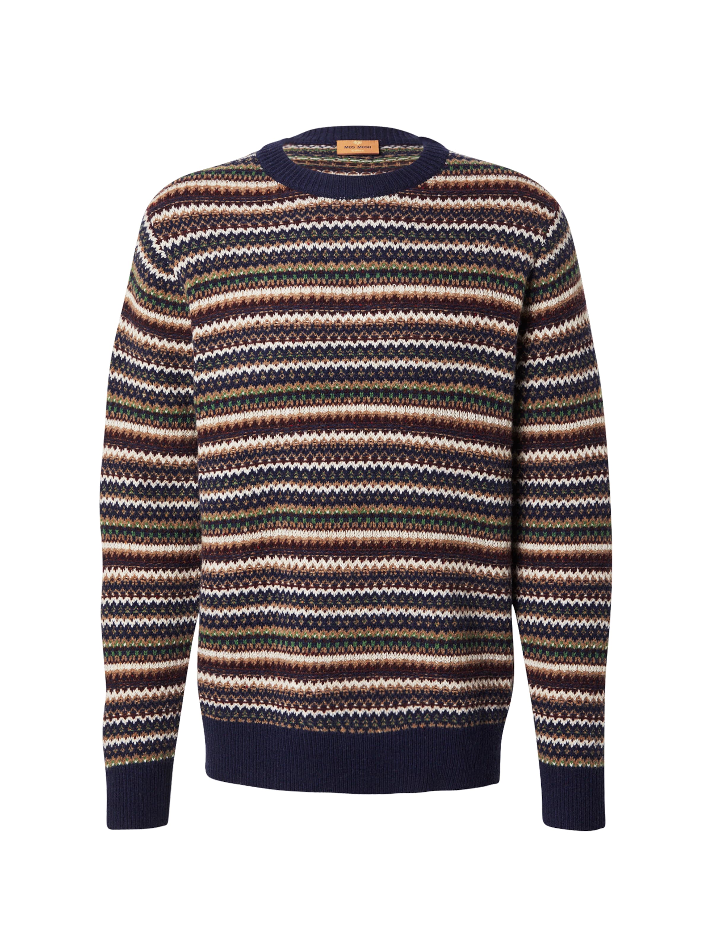 MOS MOSH Sweater 'MMGLaporte Ice' in Black: front