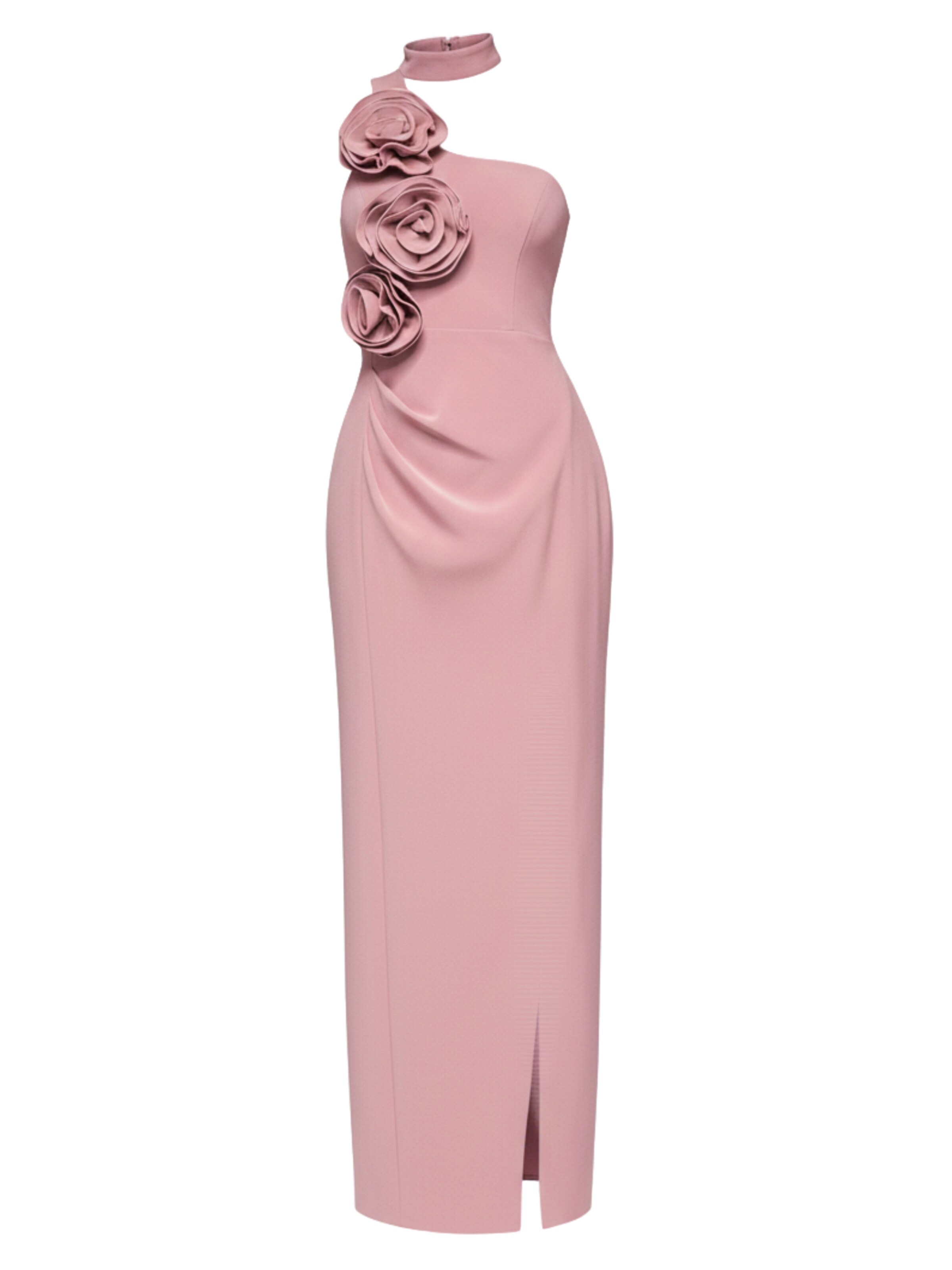 Ombre Evening dress in Pink: front