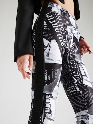 Versace Jeans Couture Normalny krój Legginsy w kolorze czarny
