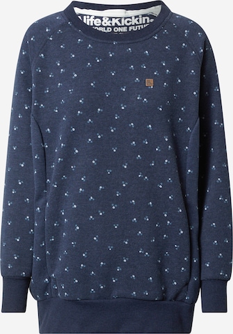 Alife and Kickin Sweatshirt 'HelenAK' in Blau: predná strana