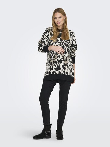 Only Maternity Pullover in Beige