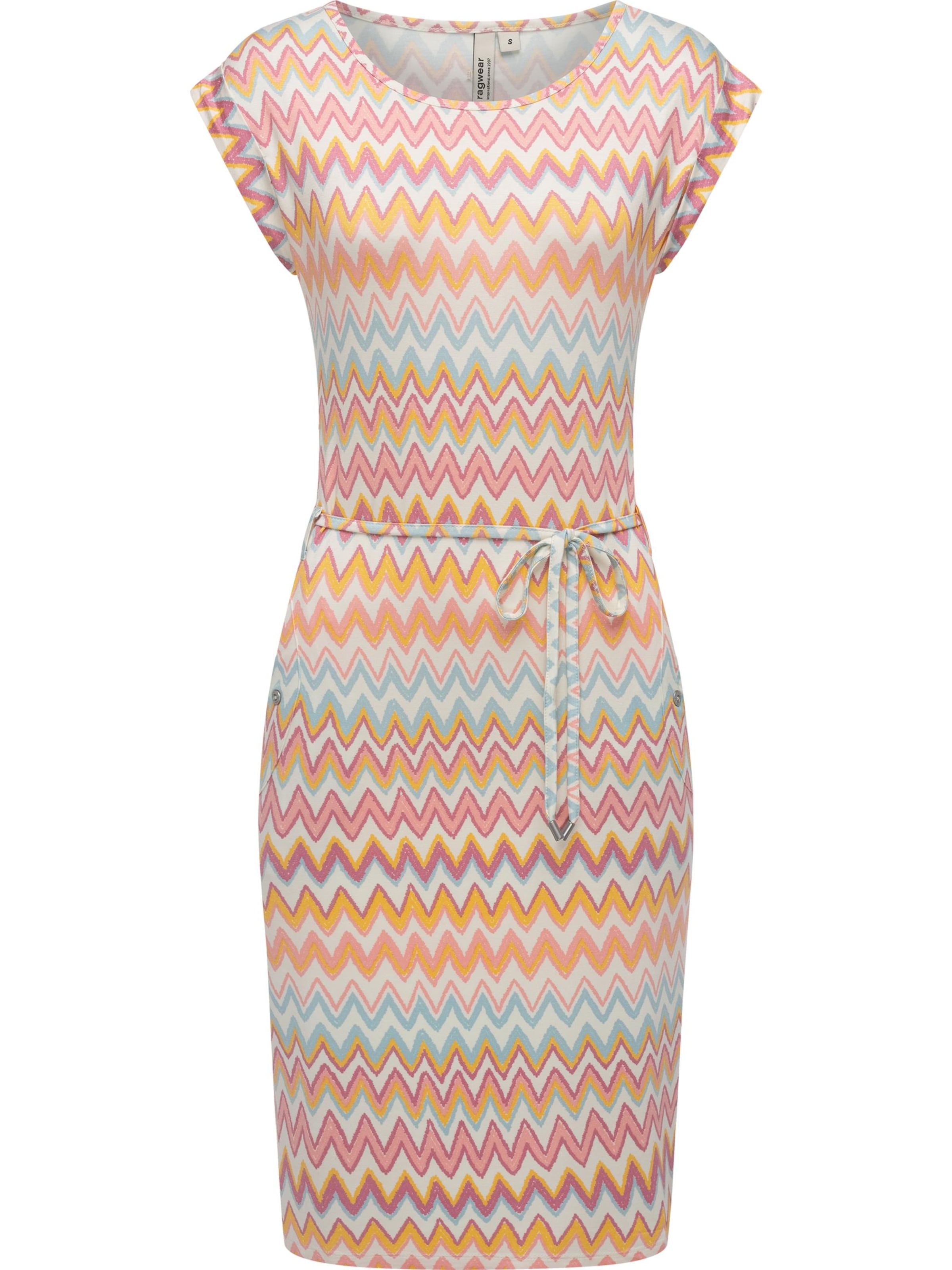 Ragwear Καλοκαιρινό φόρεμα 'Taggien' σε λευκό: μπροστά