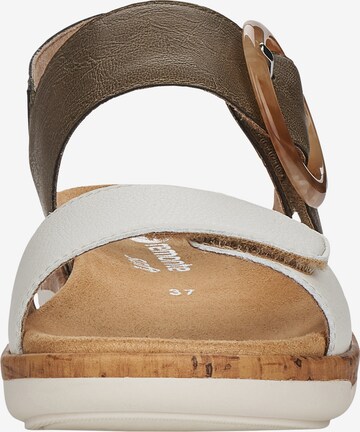 REMONTE Strap Sandals in White