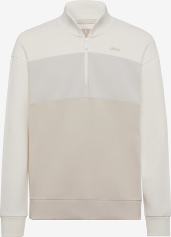 Boggi Milano Sweatshirt in Beige: front