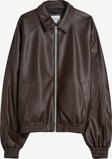 Bershka Kurtka przejściowa w kolorze ciemnobrązowym, Podgląd produktu